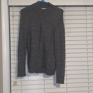 Full Zip Sweater with Pockets
